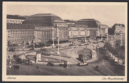 AK Leipzig Der Hauptbahnhof    (21878 - Autres & Non Classés