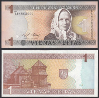 Litauen - Lithunia 1 Talonas Banknote 1994 Pick 53a UNC (1)    (31867 - Litouwen