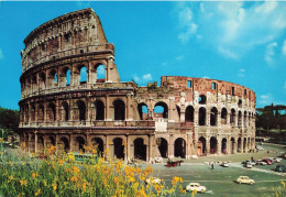 ITALIE - Roma - Le Colisée - Vue Générale - De L'extérieure - Animé - Carte Postale Ancienne - Colosseo