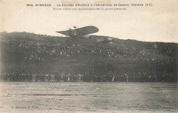 St Brieuc * La Journée D'aviation à L'aérodrome De Cesson Octobre 1910 * Aviateur BUSSON * Avion Busson - Saint-Brieuc