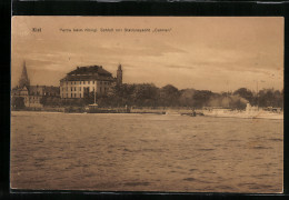 AK Kiel, Stationsyacht Carmen, Königl. Schloss  - Guerre