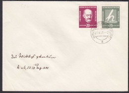 DDR FDC Max Planck Mi.626-27 Stempel 23.4.1958     (26229 - Other & Unclassified