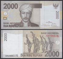 Indonesien - Indonesia 2000 2.000 Rupiah 2009 Pick 148a UNC (1)    (21486 - Sonstige – Asien