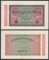 20.000 20000 Mark 1923 Ro 84c - FZ DB - BZ O - VF (3)   (28351 - Other & Unclassified
