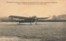 St Brieuc * Meeting D'aviation 18 Avril 1912 * Aviateur MOLLA Sur Avion Monoplan Rep * Molla * Aviation Militaire - Saint-Brieuc