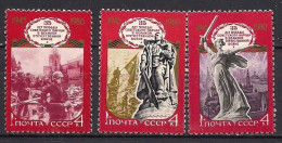 Russia USSR 1980 35th Anniversary Of Second World War Victory. Mi 4945-47 - Nuovi