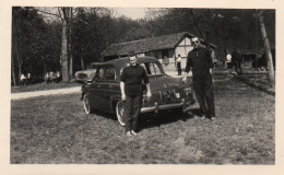 Photographie Vintage Photo Snapshot Automobile Voiture Car Rethondes - Coches
