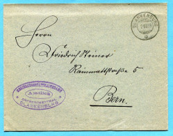 Brief Von Blankenburg Nach Bern 1903 Mit Inhalt - Covers & Documents