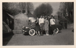 Photographie Vintage Photo Snapshot Automobile Voiture Car La Ferté Fresnel Oise - Coches