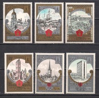 Russia USSR 1980 Olympiada-80.Tourism Around The Golden Ring. Mi 4949-54 - Ongebruikt