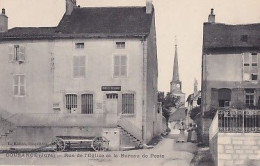 COUSANCE             Rue De L église Et Le Bureau De Poste - Andere & Zonder Classificatie