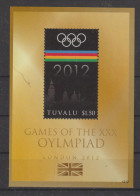 Olympic Games In London 2012 - Souvenir Sheet From Tuvalu MNH/**. Postal Weight 0,04 Kg. Please Read Sales Conditions Un - Sommer 2012: London