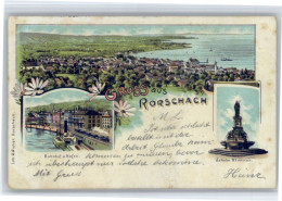 10723797 Rorschach Bodensee Rorschach Bahnhof Hafen Jakobs Brunnen X Rorschach - Other & Unclassified