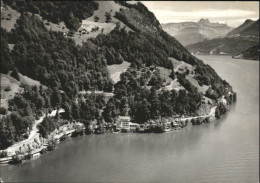 10723675 Gersau Vierwaldstaettersee Gersau Fliegeraufnahme Hotel Restaurant Seeh - Sonstige & Ohne Zuordnung