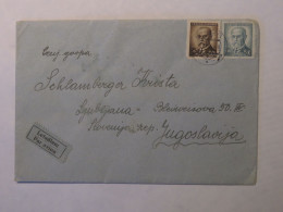 CZECHOSLOVAKIA AIRMAIL COVER TO YUGOSLAVIA - Other & Unclassified