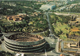 ITALIE - Roma - Le Colisée Vue De L'Avion - Vue D'ensemble - Carte Postale Ancienne - Coliseo