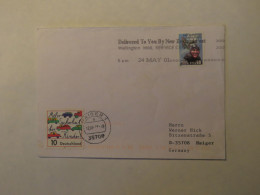 UNITED STATES COVER TO GERMANY 1995 - Autres & Non Classés