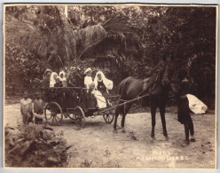 Photo P.J. Oberreiter, M.S.C.,  Vue De Windhuk / Windhoek, Deutsch-Südwestafrika, Missionarinnen & Afrikaner  - Lieux