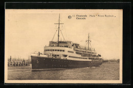 AK Oostende, Malle Prince Baudouin  - Passagiersschepen