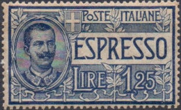 Italia 1926/1932 Espresso 1,25 £.due Valori Nuovo E Usato - Poste Exprèsse