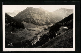 AK Steg, Alpenkurshaus Sücca In Sonnigen Bergen  - Liechtenstein