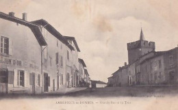 AMBERIEUX EN DOMBES                              Grande Rue Et La Tour   + Boite Rurale A - Ohne Zuordnung