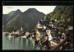 AK Hallstatt, Teilansicht Mit Kirche Am See  - Autres & Non Classés