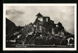 AK Kufstein /Tirol, Ortsansicht Mit Schloss  - Sonstige & Ohne Zuordnung