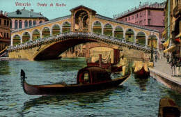 CPA - VENEZIA - Panorama Ponte ...(Gondoliers) - LOT 3 CP à Saisir - Venezia (Venice)