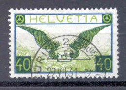 Flugpost SBK Nr. F15 Gestempelt Zürich - Katalogpreis Fr. 160.- - Used Stamps