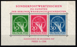 Berlin 68-70 Postfrisch Block Gefaltet Nur Einzelmarken Berechnet #NL344 - Autres & Non Classés