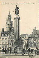 59 - Lille - Monument Commémoratif Du Siège De 1792 - Animée - CPA - Voir Scans Recto-Verso - Lille