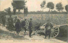 Militaria - La Guerre Européenne 1914 - Au Combat - Notre 75 - Mise En Batterie - Animée - CPA - Voir Scans Recto-Verso - Autres & Non Classés