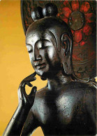 Japon - Nara - Miroku Bosatsu Buddha Of Chuguji Temple - Art Statue - Nippon - Japan - CPM - Voir Timbre - Voir Scans Re - Other & Unclassified