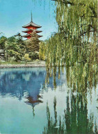 Japon - Nara Park - Sarusawa Pond And The Pagoda - Nippon - Japan - CPM - Voir Scans Recto-Verso - Andere & Zonder Classificatie