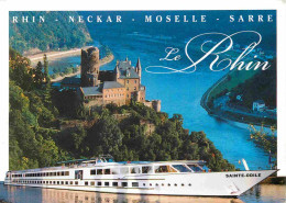 Bateaux - Bateaux Promenade - Sainte Odile - Le Rhin - CroisiEurope - CPM - Voir Scans Recto-Verso - Andere & Zonder Classificatie