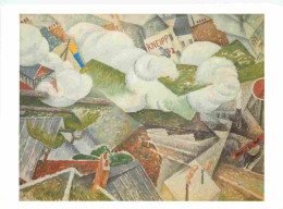 Art - Peinture - Gino Severini - Suburban Train Arriving In Paris 1915 - Tate Gallery - CPM - Voir Scans Recto-Verso - Schilderijen