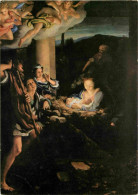 Art - Peinture Religieuse - Antonio Allegri Dit Le Correge - Correggio - The Holy Night - La Nuit Sainte - Gemaldegaleri - Pinturas, Vidrieras Y Estatuas