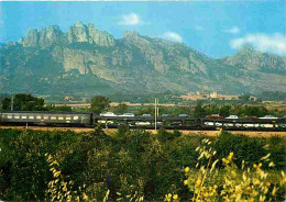 Trains - Chemin De Fer Français - Train Autos Couchettes - CPM - Voir Scans Recto-Verso - Trains