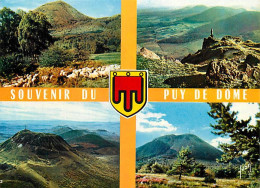 63 - Le Puy De Dome - Multivues - Blasons - CPM - Carte Neuve - Voir Scans Recto-Verso - Other & Unclassified