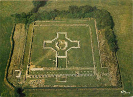 86 - Sanxay - Ruines Gallo-romaines - Le Temple - Vue Aérienne - CPM - Voir Scans Recto-Verso - Andere & Zonder Classificatie