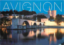 84 - Avignon - Le Pont Saint Bénézet à La Tombée Du Jour - CPM - Voir Scans Recto-Verso - Avignon