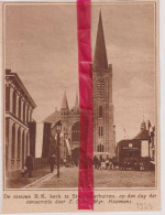 Standaardbuiten - Nieuwe Kerk Geconsacreerd - Orig. Knipsel Coupure Tijdschrift Magazine - 1925 - Zonder Classificatie