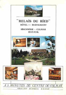 68 - Bischwihr - Relais Du Ried - Hotel-Restaurant - Multivues - CPM - Voir Scans Recto-Verso - Andere & Zonder Classificatie