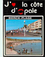 62 - Berck Sur Mer - Multivues - Plage - Automobiles - CPM - Voir Scans Recto-Verso - Berck