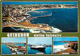 56 - Presqu'Ile De Quiberon - Multivues - Bateaux - Carte Neuve - CPM - Voir Scans Recto-Verso - Quiberon