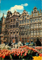 Belgique - Bruxelles - Brussels - Un Coin De La Grand'Place - Fleurs - Automobiles - Carte Neuve - CPM - Voir Scans Rect - Places, Squares