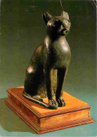 Art - Antiquité - Egypte - Leeds Castle - Egyptian Bronze Cat - Chat - CPM - Voir Scans Recto-Verso - Ancient World