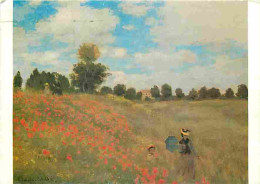 Art - Peinture - Claude Monet - Les Coquelicots - CPM - Voir Scans Recto-Verso - Schilderijen