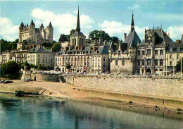 49 - Saumur - Sur Les Bords De La Loire, L'Hôtel De Ville Et Le Château - Automobiles - Carte Neuve - CPM - Voir Scans R - Saumur